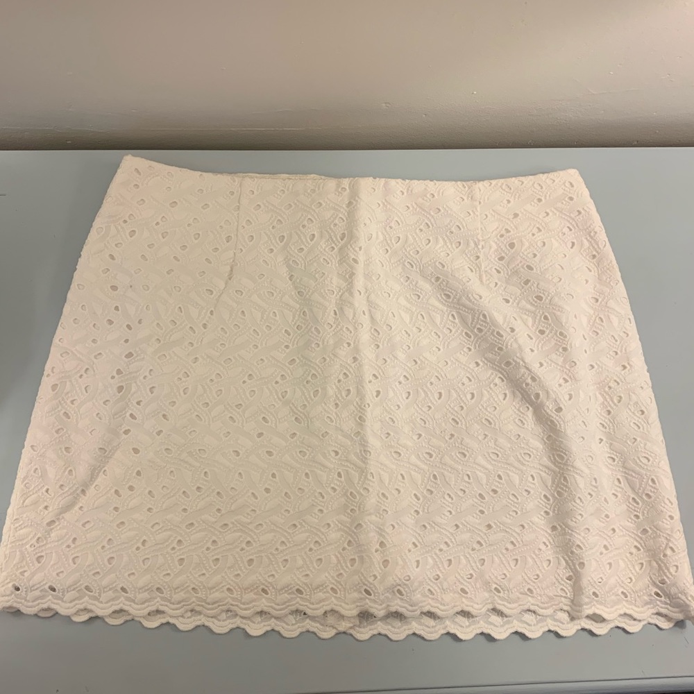 Lilly Pulitzer White Skirt
